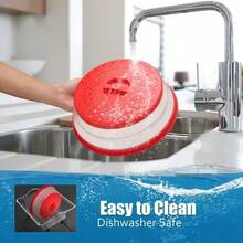 2 In 1 Silicone Microwave Splash Guard,Space-Saving Design, Easy To Clean And Store, Heat Resistant Food Cover, Collapsible Splash Guard, Food Dust And Mosquito Cover, Can Be Used As A Filter Bowl For Washing Fruits And Vegetables, Ventilated Bowl Cover, Heat-Resistant, Food Strainer Kitchen Gadgets Vegetable Strainer Fruits And Vegetables Cleaning - Nhiều màu - Xem 9
