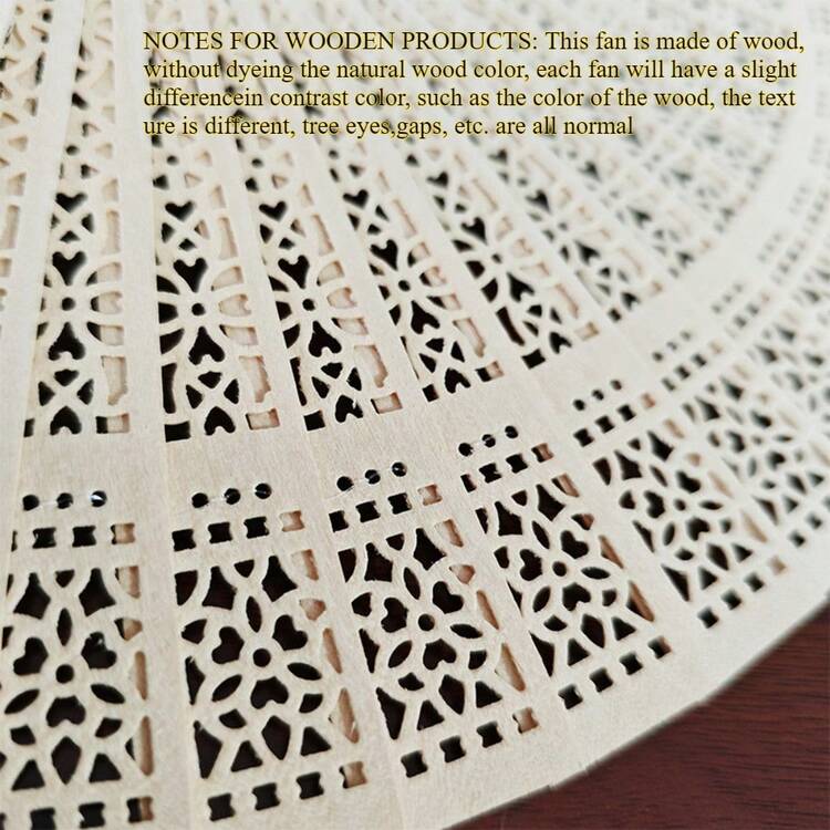 1-30 piezas Abanicos de madera plegables elegantes, abanicos de mano de estilo bohemio, abanicos de boda con lazo, totalmente calados y tallados, abanicos de madera portátiles y ligeros, adecuados como accesorios de fotografía, regalos de graduación para mujeres y decoración del hogar, para usar en verano, playa o viajes para disfrutar de la brisa fresca, abanicos de boda de madera tallados personalizados, incluye borlas, cintas y bolsas de organza como recuerdos para invitados de boda, abanicos nupciales, abanicos conmemorativos, exhibición de bellas artes, de alta calidad y personalizados - Multicolor - Añade 11