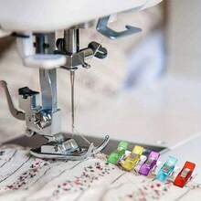 50 Pieces Colorful Plastic Sewing Clips - Versatile Crafting Clips For Crochet, Knitting, Patchwork And Papercraft - Durable, Reusable, Non-Slip Grip (Mixed Colors), Sewing Accessories, Knitting Tools, Decorative Crafting Tools