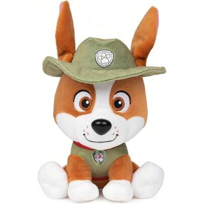 Spin Master GUND 官方 PAW Patrol Chase 签名警官制服毛绒玩具，适合 1 岁及以上儿童，6 英寸（款式可能有所不同）