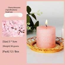 8 colores 5*5CM 5*7CM Velas perfumadas vibrantes | Fragancia premium de larga duración y sin humo | Perfectas para fiestas, eventos y decoración del hogar (cada tono = aroma único)