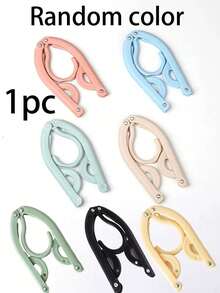 1pc Rotating 32-Clip Plastic Drying Rack, Multifunctional Clothes Hanger, Space-Saving Folding Hanger For Socks, Underwear And Small Garments, Suitable For Bedroom, Clothing Store, Birthday, Party, Thanksgiving, Friend, Christmas, New Year Gift