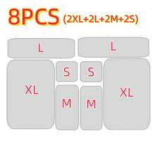 8个透明极简抽屉收纳盒，用于整理小物件，非常适合存放化妆品、化妆工具和配件，是节日送礼、家居收纳以及圣诞节、感恩节、新年和情人节等庆祝活动中时尚的整理收纳方案的理想之选。