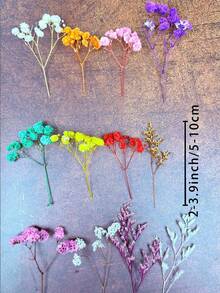 25/50/100/300 buc Mini Gypsophila Alb-Ivory și alte flori uscate - pentru mucegai de rășină, artă și meșteșuguri, potrivit pentru accesorii de păr, coroane de nuntă, decorațiuni de masă, decorațiuni pentru casă
