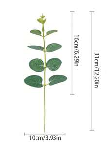 3pcs Artificial Eucalyptus Garland 3 Packs Fake Eucalyptus Greenery Garland Faux Hanging Plants Artificial Vines, 5.6 Feet/Strand For Wedding Backdrop Arch Wall Table Party Outdoor Festival Decor, Artificial Plants, Fall Decor, Wedding Decor, Wedding, Party Decor, Home Decor, Room Decor