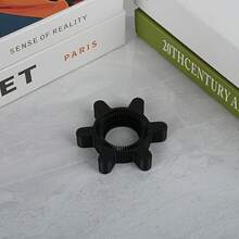 1 manueller Twist-Off Flaschenöffner für Flaschen und Dosen - leicht zu haltender gelber Kunststoff Flaschenöffner mit ergonomisch geformtem Griff, Zahnraddesign, geeignet für Limonaden, Getränke, Küchenhelfer, praktische Küchenutensilien, kompakte und robuste Konstruktion, Flaschenöffner, Alltagsgebrauch, perfekte Wahl für Weihnachten