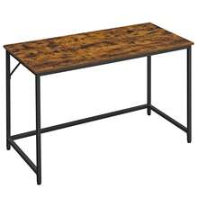 Home Office Desks - Vintagebraun-Tintenschwarz - Xem 2