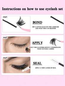 8-16mm Curl D DIY 200pcs Cluster Eye Lashes, 100D/80D60D/50D/40D/30D Extensions Fluffy Volumized Individual False Eyelashes, Faux Mink Lashes, Reusable DIY Lash Extensions For Beginners At Home Gift For Women & Girllash Clusters,Eyelash Clusters,Individual Eyelashes,Lashes,Fake Lashes