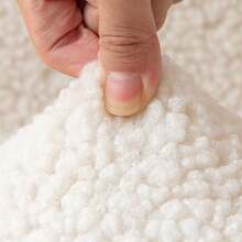 1pc Thickened Plush Elastic Chair Cover, All-In-One Dining Chair Slipcover, Autumn/Winter