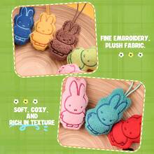 MIFFY Ciondolo peluche e acrilico a sorpresa di , ciondolo carino e dolce per zaino, pendente per zaino, portachiavi, accessori per auto, ciondolo per borsa, regalo da collezione a sorpresa per amici