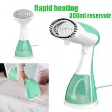 Royalswill Portable Handheld Wrinkle Remover, Steam Iron, Equipped With 1500W Powerful Steam Function And 300ml Removable Water Tank, Suitable For Home, Travel And Office Use. - UK Plug(220-240V) - View 2