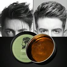 FATAZEN 100g 男士头发造型产品哑光发蜡，适合所有发质，强力定型和哑光效果，持久定型，无鳞屑发蜡，编织发胶，不粘腻，自然造型，增强光泽的造型发膏 - 綠色 - 查看 5