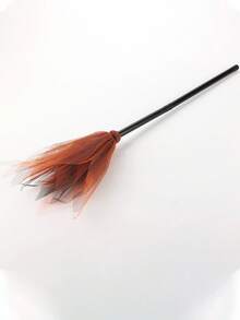 1 pieza Escoba de bruja de Halloween para jugar, accesorio de fiesta desmontable con decoración divertida de Día de los Fantasmas, ideal para regalos