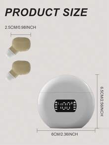 In-Ear Hearing Amplifier Kit-Includes Two Hearing Amplifiers With A Battery Life Of 20 Hours, Which Is Very Suitable For Business Meetings, Lectures And Travel Occasions.