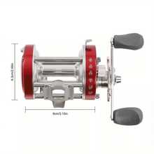 YUNRUX Round Baitcasting Reel Conventional Reel For Catfish Baitcasting Fishing Reel - Multicolor - View 7