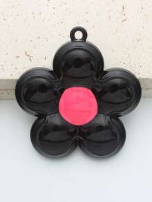 1pc Donut Shaped Alloy Painted Realistic Food Dessert DIY Fashion Jewelry Pendant, Suitable For Everyday Wear