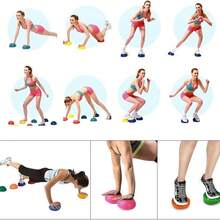 Massage Foot Movement Balance Hedgehog Hemispheric Pilates Ball For Yoga Fitness Gymnastics Workout