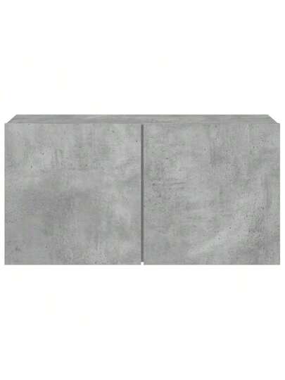 VidaXL Wand Mounted TV Cabinet 80x30x41 Cm Concrete Grijs view 6