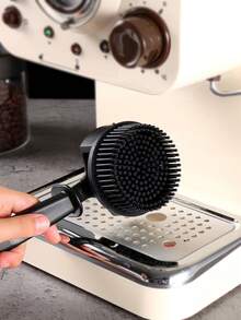 2pcs/Set Silicone Cleaning Brush With Long Handle For 51mm And 58mm Coffee Machine Portafilter