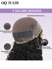 OQ 隐形拉绳 360 无胶假发 360 度卷曲直发 360 度蕾丝前假发 灵活贴合 漂白结假发 Zip Zag 预剪蕾丝 180% 14-16 英寸鲍勃假发 18-26 英寸长假发 预拔发际线 未处理人发 自然色前额人发 真人发假发 戴上即走无胶假发 人发 免费礼品 免费送货 万圣节服装 人发假发 万圣节旅行必需品 Y2K Turn Up Baddie 女士假日度假