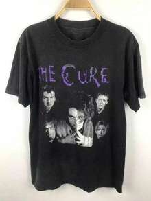 The Cure Rock Band Shirt, The Cure Vintage T-Shirt, The Cure Gift For Men And Women Unisex T-Shirt, Gift For Her, Gift For Him ZOO - màu đen - Xem 1
