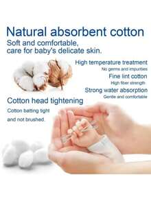 100-2000pcs Per Pack Double-Ended Cleaning Swabs, Baby Cleaning Swabs, Ear Cleaning Sticks, Healthy Cleaning Tools - White - View 11