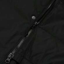 The North Face 男士羽绒服，轻便户外休闲舒适连帽羽绒服，75%羽绒，25%羽毛 - 黑色 - 查看 5