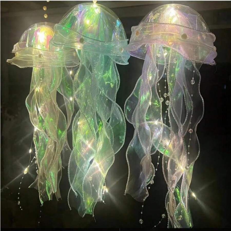 Jellyfish Lamp LED Jellyfish Decoration Home, Party, Environment - Nhiều màu - Xem 1