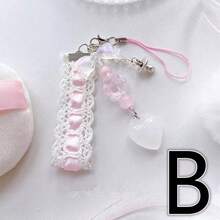 A Cute Dog,Pink Bow Phone Case Which Can Be Matched With A Same-Style Mobile Phone Charm Phone Case Compatible With IPhone17/17 AIR/17 PROMAX/17 PRO/16/7/8/11/12/13/14/15/X/XR/Xs/Plus/Pro/Pro Max/SE2/16E - Pink - View 5