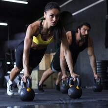 Shark Power Gear 2kg Kettlebell – Single Weight For Home & Gym Fitness Training - 2kg Kettlebell - View 2