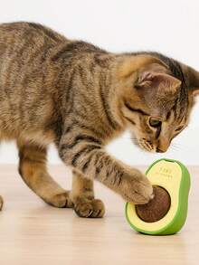 Interactive Avocado Cat Toy With Catnip Ball - 綠色 - 查看 10