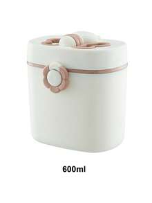 KUNT 1pc 410ml/600ml Baby Bee Milk Powder Container, Portable Cute Infant Complementary Food Rice Powder Box, Sealed Moisture-Proof Milk Powder Dispenser With Spoon - Multicolor - View 15