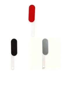 1 pieza Removedor de pelo electrostático de doble cara, adecuado para ropa, alfombras y muebles, reutilizable, cepillo quitapelos para mascotas, colector de polvo electrostático manual, herramienta de limpieza doméstica, sin necesidad de fuente de alimentación, cepillo quitapolvos