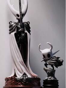 Mô hình trang trí game Hollow Knight Myla, Quirrel, Cornifer - Tượng mô hình phiên bản chiến đấu Hollow Knight, Little Knight, Shadow Knight, mô hình sưu tầm đóng hộp. - màu đen - Xem 1