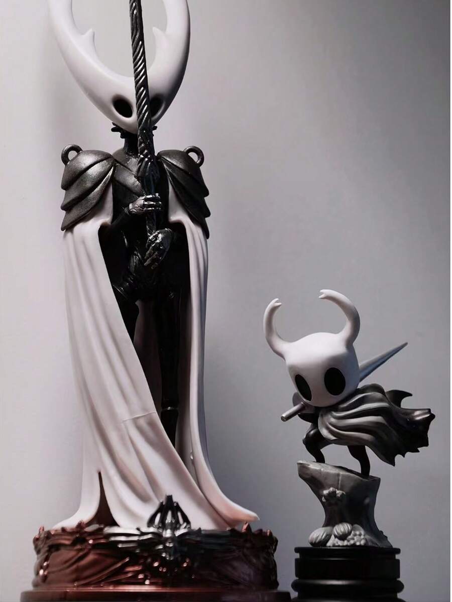 Mô hình trang trí game Hollow Knight Myla, Quirrel, Cornifer - Tượng mô hình phiên bản chiến đấu Hollow Knight, Little Knight, Shadow Knight, mô hình sưu tầm đóng hộp. - màu đen - Xem 1