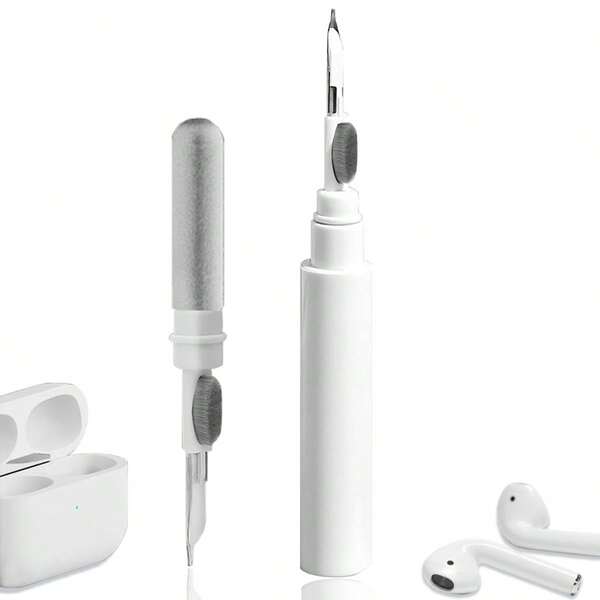 Kit de limpieza para AirPods, kit de limpieza de auriculares para AirPods Pro 1 2 3, herramienta de limpieza multifunción con cepillo para auriculares inalámbricos, auriculares Bluetooth, cámara