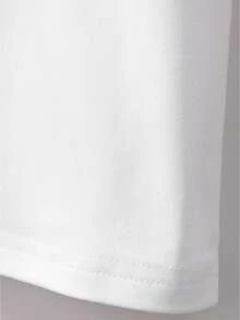 T-shirt casual da uomo con stampa geometrica - Tessuto elasticizzato e traspirante, scollo tondo, maniche corte - Ideale per le uscite estive