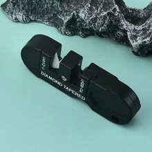 1 buc. Ascuțitor de cuțit de bucătărie multifuncțional pentru acasă, mini - ascuțitor portabil pentru exterior, din oțel tungsten, instrument de ascuțire ceramică, instrument de ascuțire antiderapant