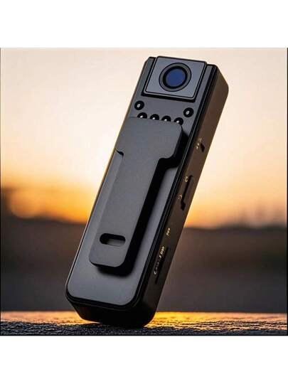 1pc Hidden Portable Law En cement Recorder Audio Function, Anti Shake Feature, Synchronized Video, 1080p High Definition Infrared Night Vision, 180° Lens Rotation, Rechargeable Battery. Thanks To Its Wide Angle Pocket Clip This Is Perfect Cycling, Sports Activities, Traveling, Making It An Ideal Choice s, Anniversary Or Family Day s. view 4