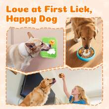 Juguetes para perros Alfombra de laminado interactiva de silicona Bola de aperitivos Tazón con accesorios antiestrés y antipérdida de motivación Juego de rompecabezas Juguete de mascotas divertido Conjunto de laminado