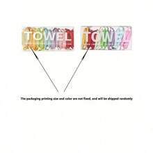 7 Pcs Compressed Disposable Washcloths Travel Portable Facial Cleansing Towel Thickened Wet And Dry Dual-Use Travel Essentials Travel Accessories Compact And Portable Honeymoon Use Compressed Disposable Washcloths Travel Portable Facial Cleansing Towel Travel Holiday Essentials,Disposable Compressed Face Towel, Expanding To About 24cm*30cm When Exposed To Water. - Multicolor - View 9