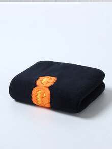 2条/1条珊瑚绒童话黑色邪恶南瓜浴室装饰毛巾，柔软吸水不掉毛男女通用沙滩/浴巾，大尺寸，适合家庭、户外泳池、午睡毯、美容院浴巾、酒店运动、家居用品、毛巾、护肤浴巾 - 多色 - 查看 13