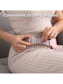 FollowBreak 1 Stück tragbarer, wiederaufladbarer beheizter Hüftgurt, 3 Temperatureinstellungen & 4 Massagemodi, Heizkissen für Rücken & Bauch von Frauen, geeignet für den Heimgebrauch und als Geschenk