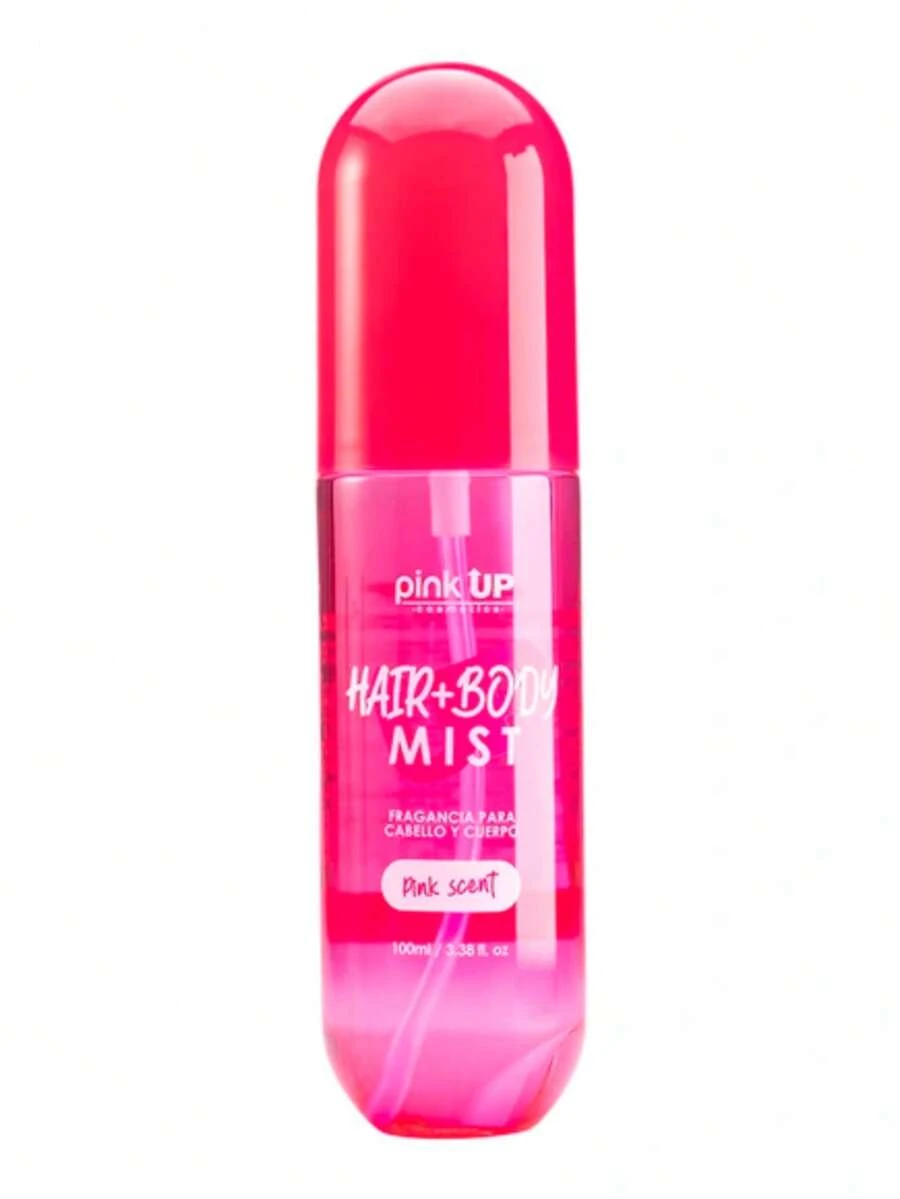 Hair + -Body Mist Pink up Fragancia para cabello y cuerpo ✨   Esta bruma corporal es ideal para todo tipo de piel y cabello. Su fragancia ofrece una sensación fresca y relajante. - Pink Scent - Ver 1