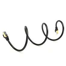 PHILIPS 網路線SWA1820/93 七類網路線萬兆網路線 CAT7類雙屏蔽連接線 適用萬兆交換器 連接千兆網路高畫質監控佈線 黑色 - 黑色 - 查看 5