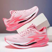 Limited Edition Snake Year Casual Running Shoes, Professional Shock-Absorbing Carbon Plate Competitive Sports Shoes For Men And Women - Pink - View 11