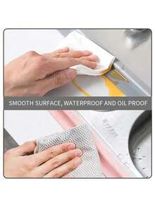 1Roll Of 3.2m Long PVC Home Decoration Sealing Strip, Decorative Sealing Tape, Used For Kitchen Accessories, Bathroom Shower And Bathtub Sealing Strip, Tape Sealing Strip, Self-Adhesive Waterproof Wall Sticker, Sink Edge Tape (2.2cm/0.87inch)