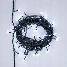 Luces navideñas de 800 LED con cable grueso, luz permanente + efecto intermitente blanco. Longitud: 66 metros. IP44 + conector para decoración de exteriores. Luces para árbol de Navidad para interior y exterior. Disponibles en 4 colores. Guirnalda de luces con enchufe resistente al agua. Decoración para festivales. Conector de extremo a extremo para conectar. Decoración para fiestas, bodas y festividades. En la caja se indica 1000 LED y 68 metros de longitud, pero en realidad son 800 LED y 66 metros de longitud.