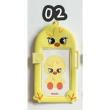 Serie de cosplay Figuras de anime Kawaii Nuevo Kpop Titular de tarjeta de dibujos animados Skz Animal Plástico Soporte de foto de tres pulgadas Forma asimétrica Cubierta protectora con imán Sujeción manual Un regalo de Navidad y cumpleaños para un amigo