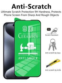 Mida Style Matte Hydrogel Film Compatible With IPhone 1 Piece Anti-Fingerprint - Clear - View 5
